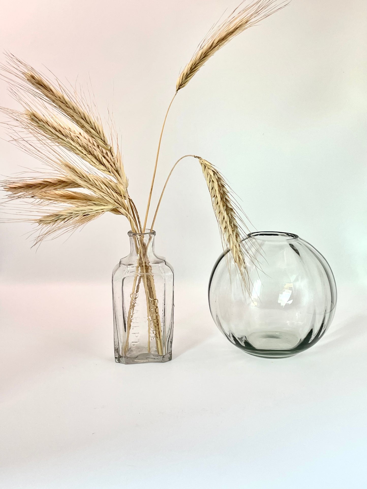 Glass Vase produced by Johannes Lorup manufactury (clear)