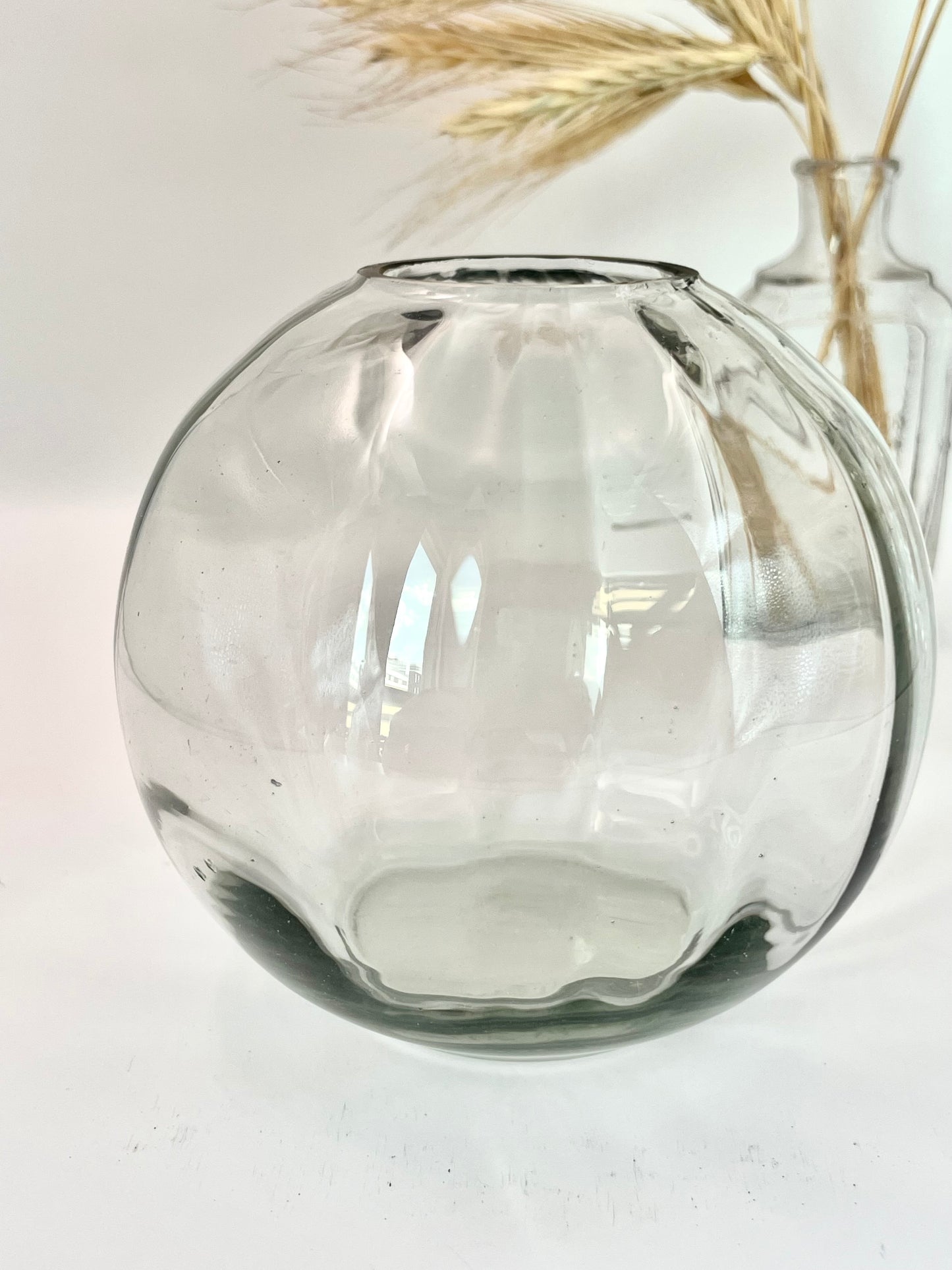 Glass Vase produced by Johannes Lorup manufactury (clear)