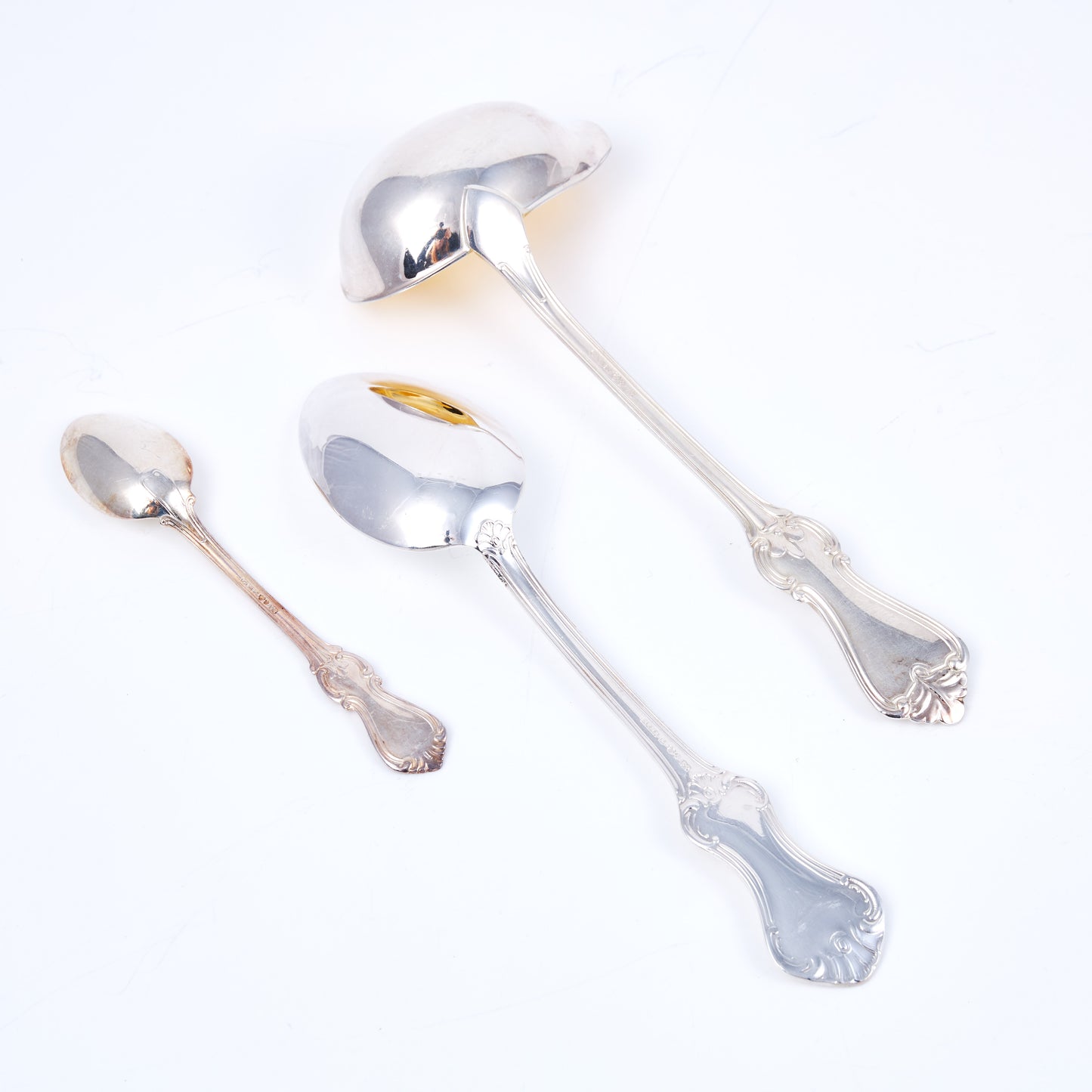 Swedish silverware set of model “Olga” and “Patricia”, G.A.B, MEMA